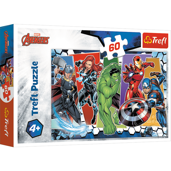 Trefl puzzle 60 the avengers invincibl