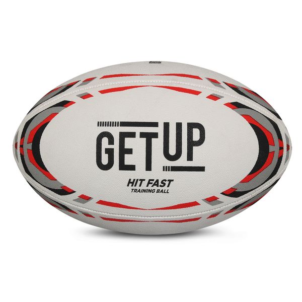 GetUp Hit Fast Training Rugby Ball - Size 4&amp;5