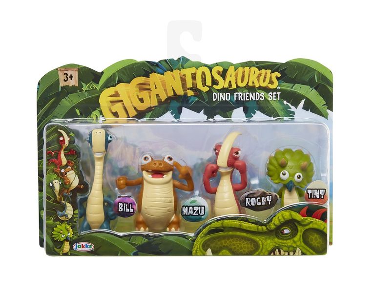 Gigantosaurus 4 Pack Figures