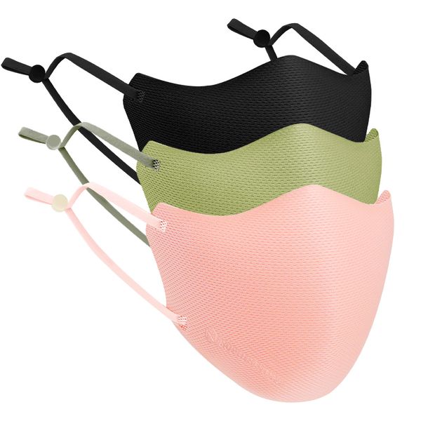 Sophie Moda-Single-piece Unifibre Extra Thick and Firm Face Masks (3 Pack)