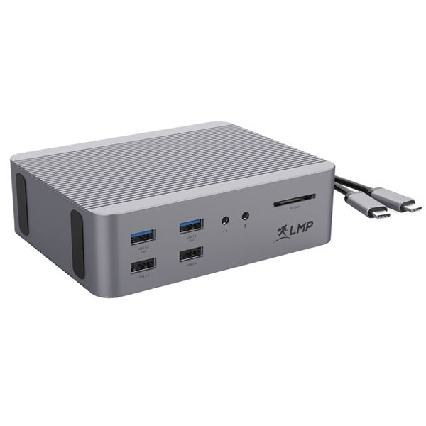 LMP USB-C Super Dock 15 Port Dual-Link Hub - Space Grey