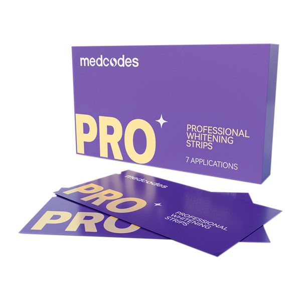 7 Pairs Professional Teeth Whitening Strips(14 Pieces)