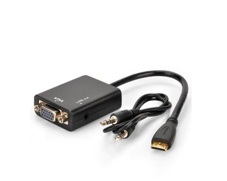 HDMI to VGA Converter with Audio Output Cable