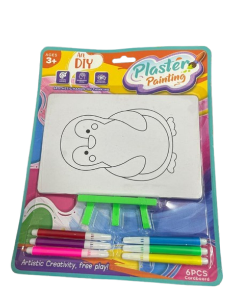 DIY Plaster Painting Kit (Penguin Design)