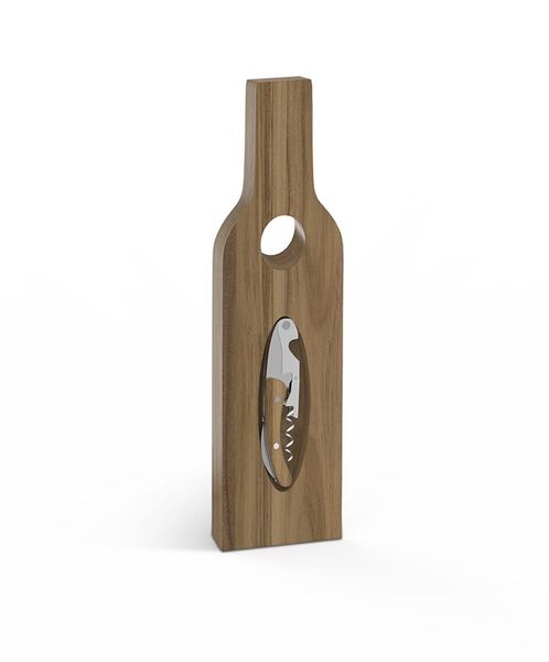Afrique Wine &amp; Holder set – Wood