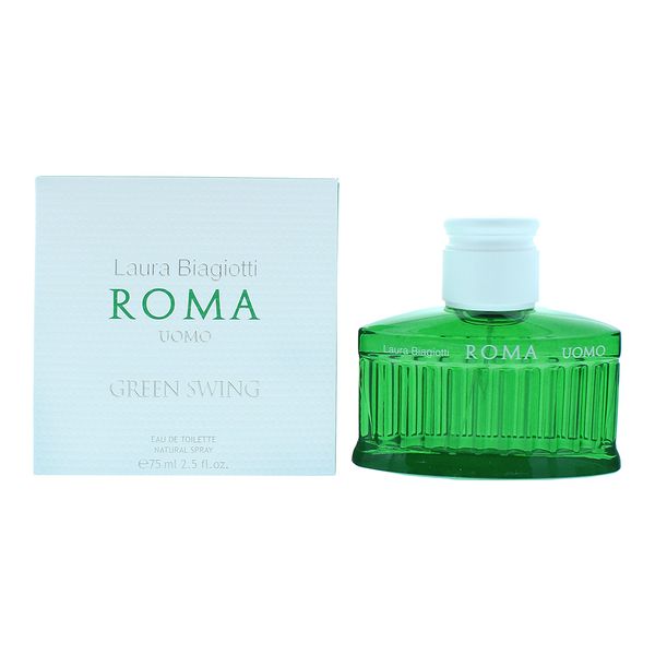 Laura Biagiotti Roma Uomo Green Swing Eau De Toilette (Parallel Import)