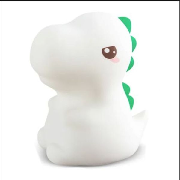 Bea's Choice USB Rechargeable Touch Dinosaur Silicone LED Night Light Kids