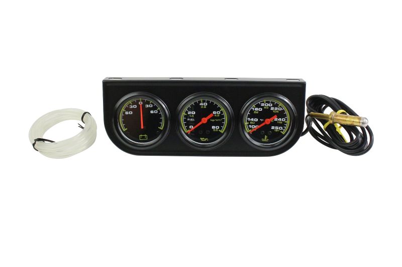 Trisco - Triple Gauge Cluster - Ammeter / Oil Pressure / Water Temperature