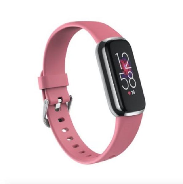 TUFF-LUV Smart Watch Strap for Fitbit Luxe (Small)- Pink