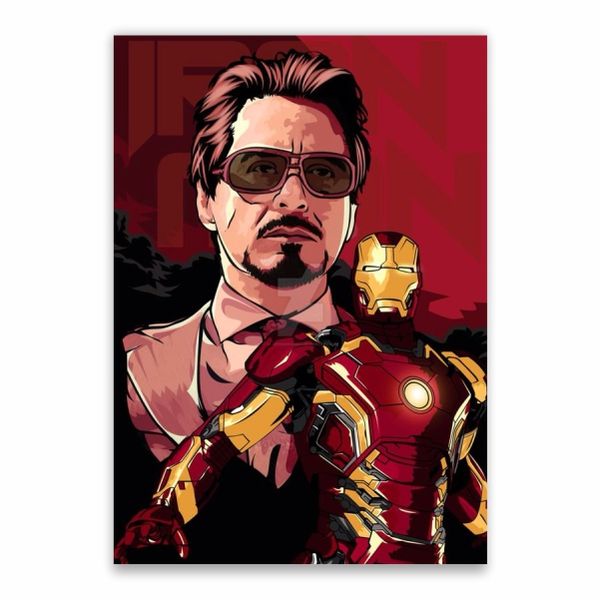 Tony Stark Iron Man Poster - A1