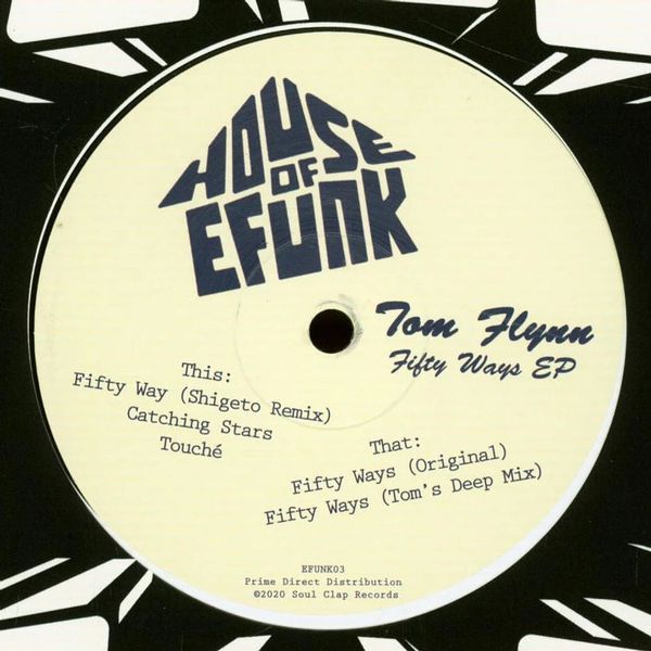 Tom Flynn - Fifty Ways EP 12" Vinyl | Includes Shigeto Remix &amp; Bonus Tracks
