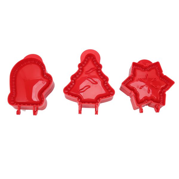 Pocket Pie Mold Christmas Set - 3 Pieces