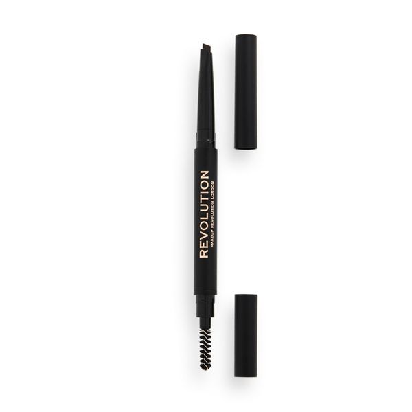 Revolution Beauty Duo Brow Pencil Dark Brown