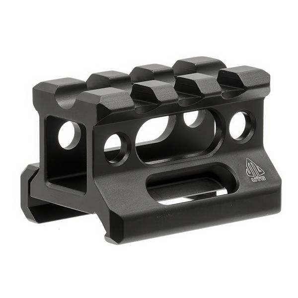 UTG Super Slim Picatinny Riser Mount, 0.83" Height, 3 Slots- MT-RSX8S