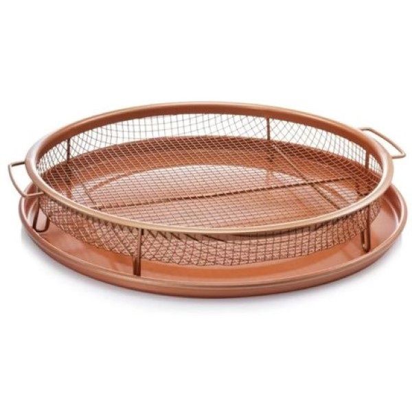 GB Copper Round Crispy Tray