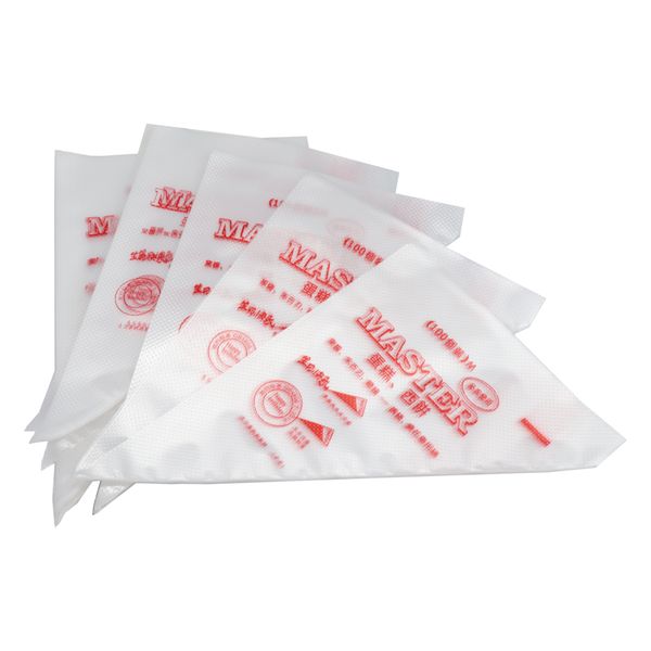 Regent Bakeware Master Disposable Piping Bags 100 Pcs, (360x250mm)