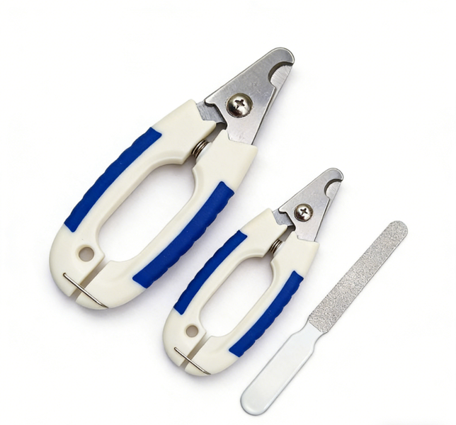 Pet Nail Clipper - Stainless Steel Cat &amp; Dog Nail Trimmer Kit