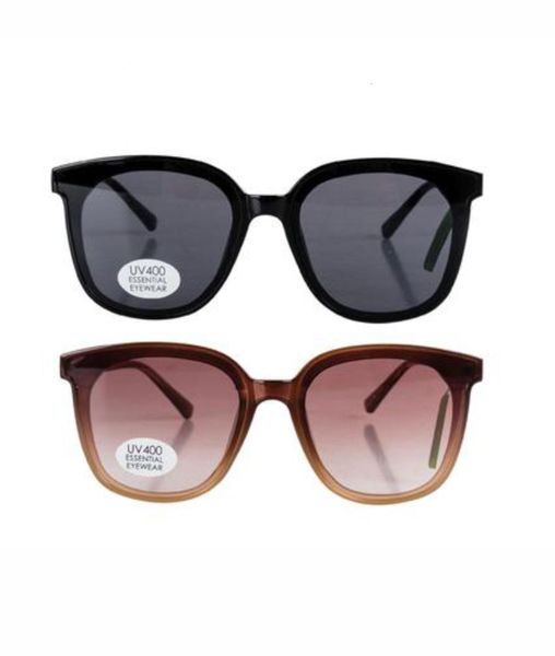 2 x Ladies Fashion Oversized Cat Eye Sunglasses
