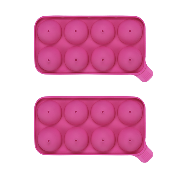 8 Ball Silicone Cake Pop Moulds - 2 Pack