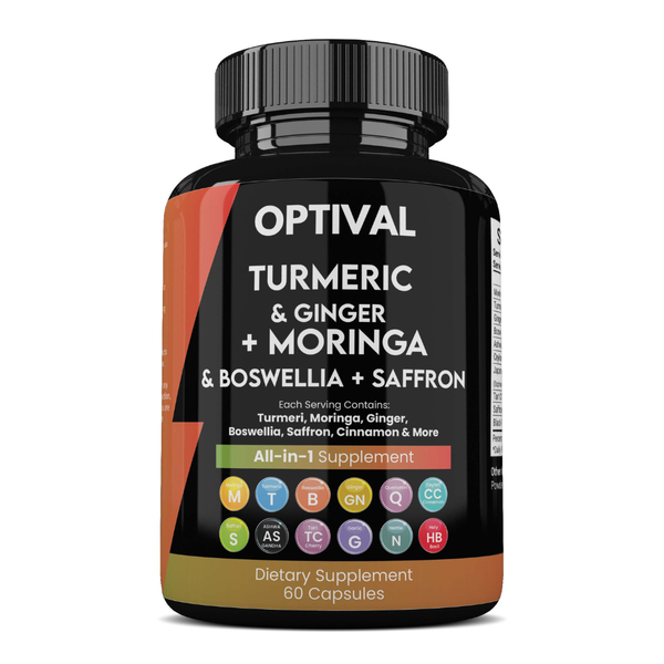 Turmeric &amp; Ginger + Moringa &amp; Boswellia + Saffron