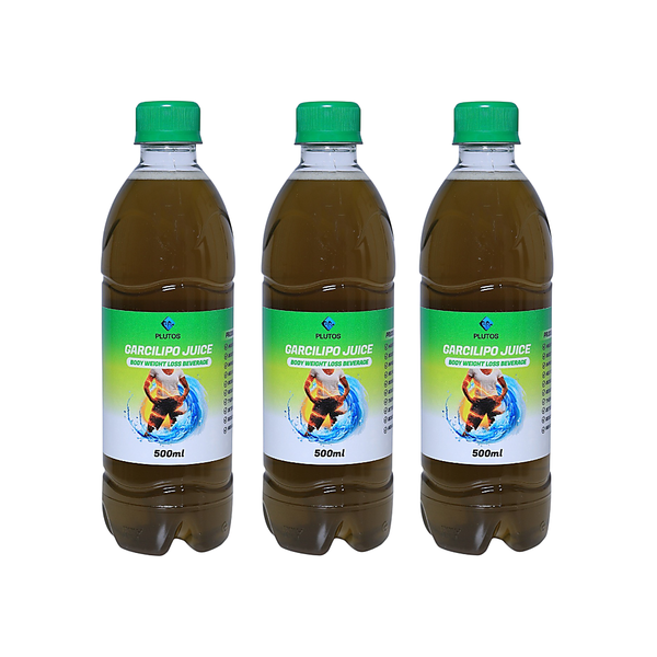 Plutos Garcilipo Juice Body Weight Loss Beverage 500ml x 3