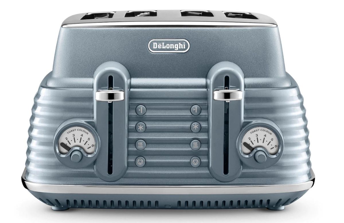 Delonghi Scultura 4 Slice Toaster Azure Blue Buy Online in South