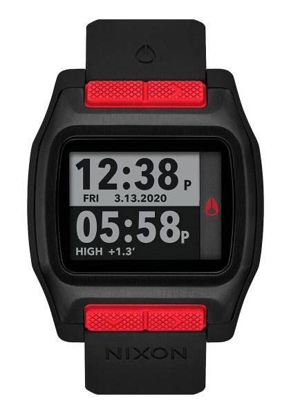 Nixon High Tide Black / Red