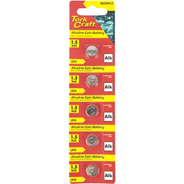 Lr44 Alkaline Coin Battery X5 Pack (Moq 20) Shop Today. Get it Tomorrow!