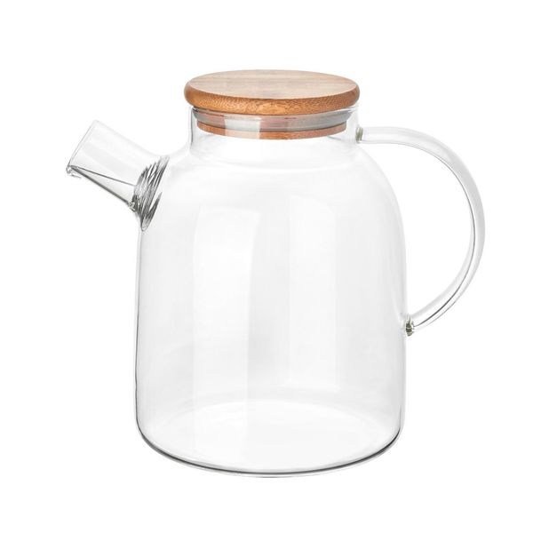 Home Kitchen Glass Kettle Heatable Jug - 1.6L