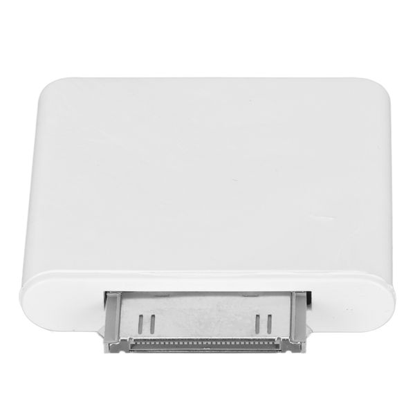 30 Pin Bluetooth Adapter Bluetooth Sound Dongle Adapter Transmitter White