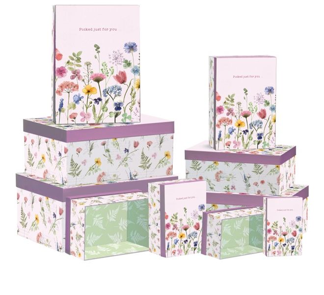 10 Nested Boxes Herbarium