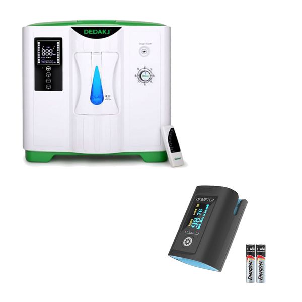 Oxygen Concentrator 1-7L/min Oxygen Machine and Creative Medical Oximeter