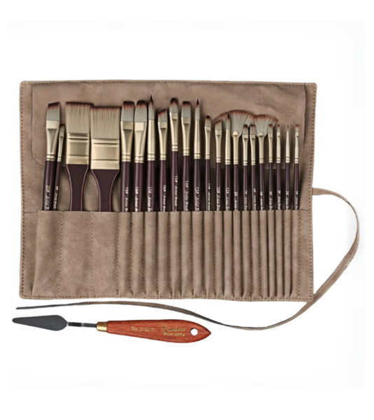 Artist Nylon Brush Set Watercolor Acrylic Painting Tools