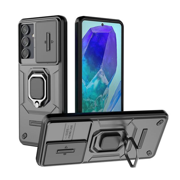 Window Pushing Ring Phone Case Compatible with Samsung Galaxy S25 Ultra