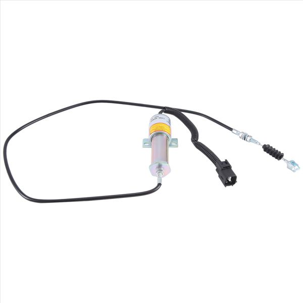 11N6-666030-24 Stop Solenoid Valve 24V Compatible with Hyundai