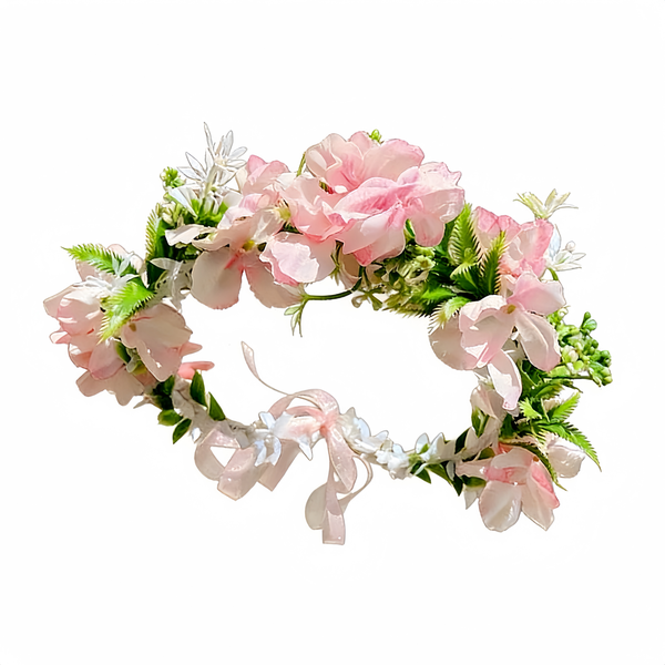 Flower Hair Wreath Headband Garland Flowers