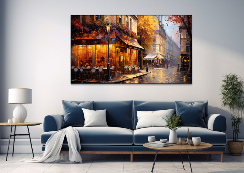 Canvas Wall Art - Latin Quarter Charm - BK0343