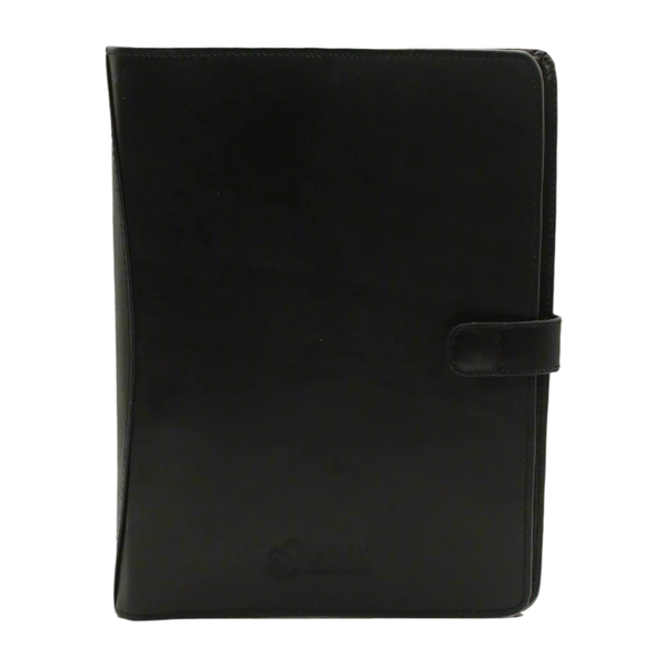 Minx Genuine Leather A4 Business Folder With Clips