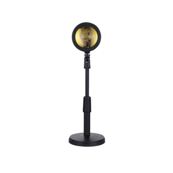USB Stretchable Rotated Sunset Projection Lamp-Sunset Red
