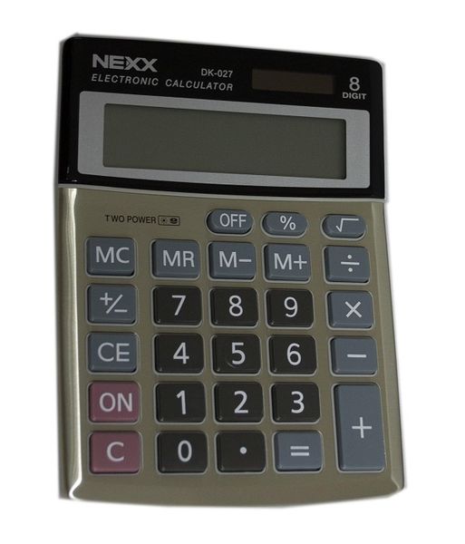 Nexx DK027 8 Digit Desktop Calculator.