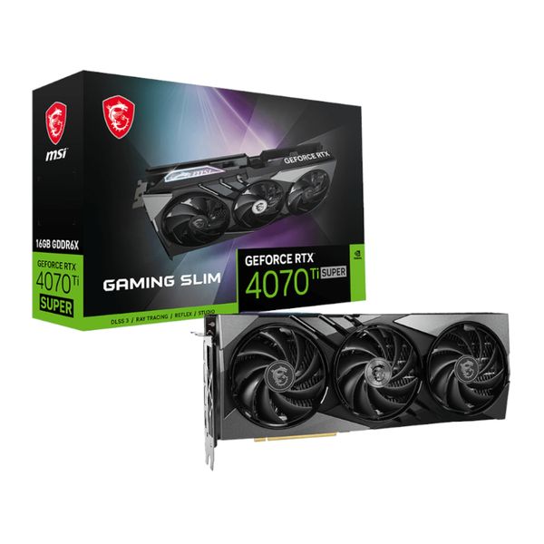 MSI GeForce RTX 4070 SUPER 16G GAMING SLIM Graphics Card