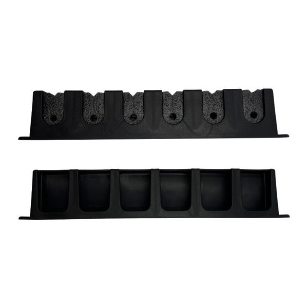 Wall Mounted Vertical 6-Rod Fishing Rod Storage Rack