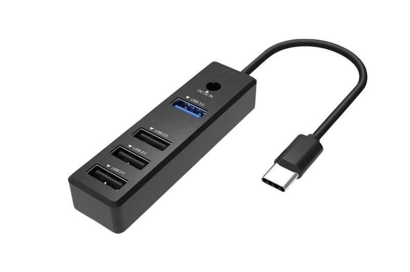 Type-C To USB Hub With 4 Ports -ET-HUB08
