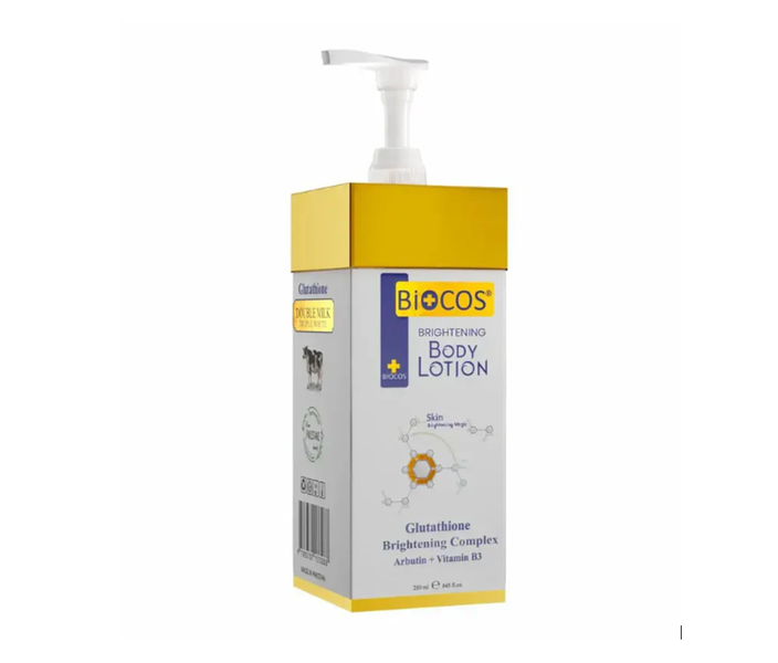 BioCos Brightening Body Lotion -Glutathione with Vitamin B3 (250ml)