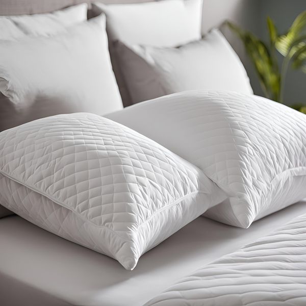 Simply Sleep - Quilted Pillow Protector - Polyester 90 GSM - 2Pc