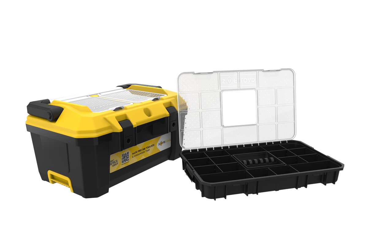 Safeload Maxi Pro 500 Heavy Duty Toolbox with Organiser Tray