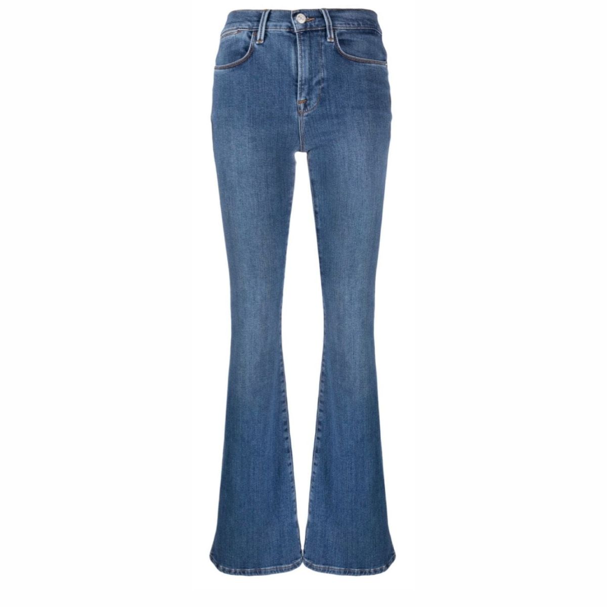 Hamba Jeans Women Stretch denim Fitted Trumpet Jeans | Shop Today. Get ...