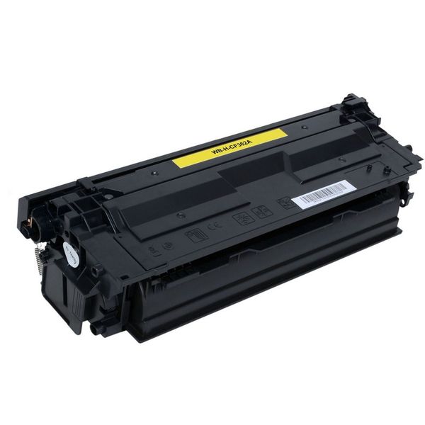 HP 508A Yellow Compatible LaserJet M553 Toner Cartridge, CF362A