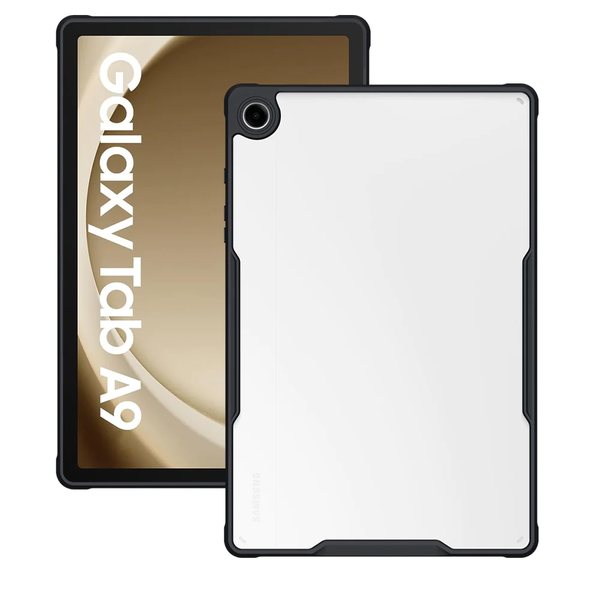TRON Transparent Back Cover with Bumper for Samsung Galaxy Tab A9 8.7