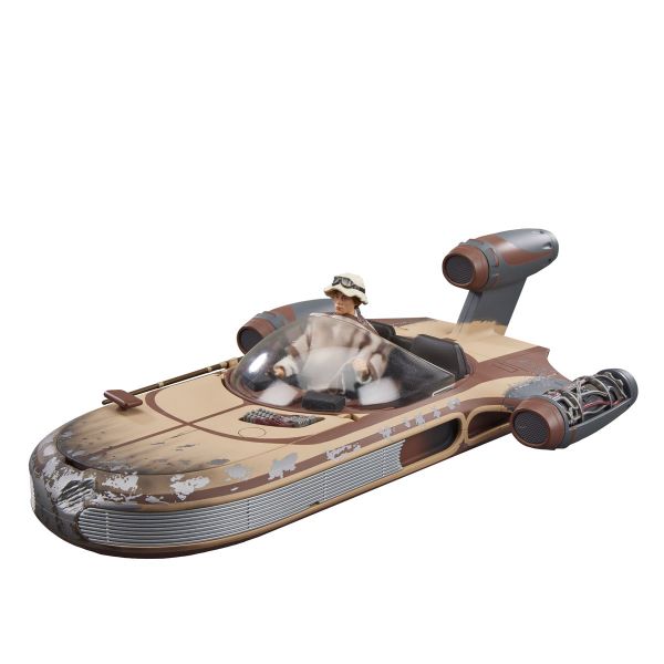 Star Wars: TVC 3 3/4" Scale Vehicle Landspeeder and Luke Skywalker (Tatooine)